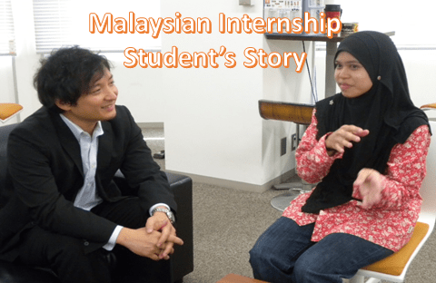 Our 1st Internship student from Malaysia finished her program.