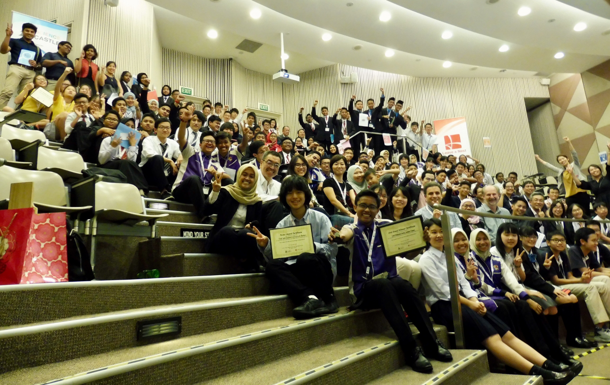 2nd International Conference for Asian Secondary School Students was held at Singapore Science Centre 19 Nov. 2017