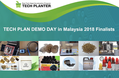 Announcing 12 Finalists of TECH PLAN DEMO DAY in MALAYSIA 2018