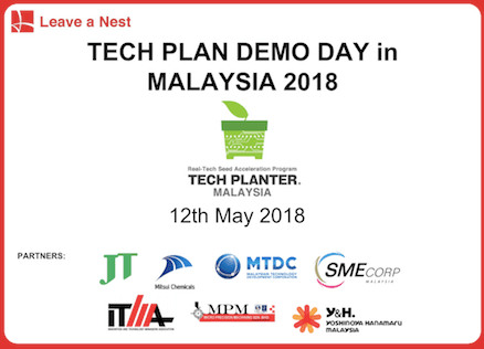 TECH PLAN DEMO DAY in MALAYSIA 2018 IS LESS THAN 24 HOURS AWAY!