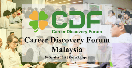 Career Discovery Forum Malaysia 2018 Calling for Participants!