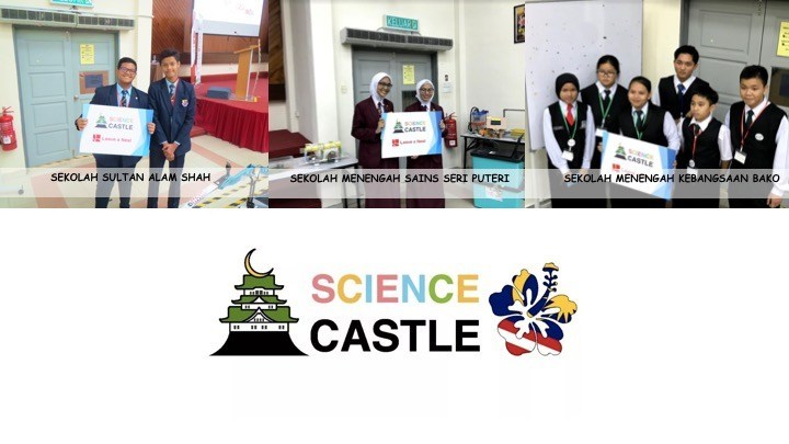 Three schools from Malaysia were selected to receive support from SEEED Corporation for their research project!