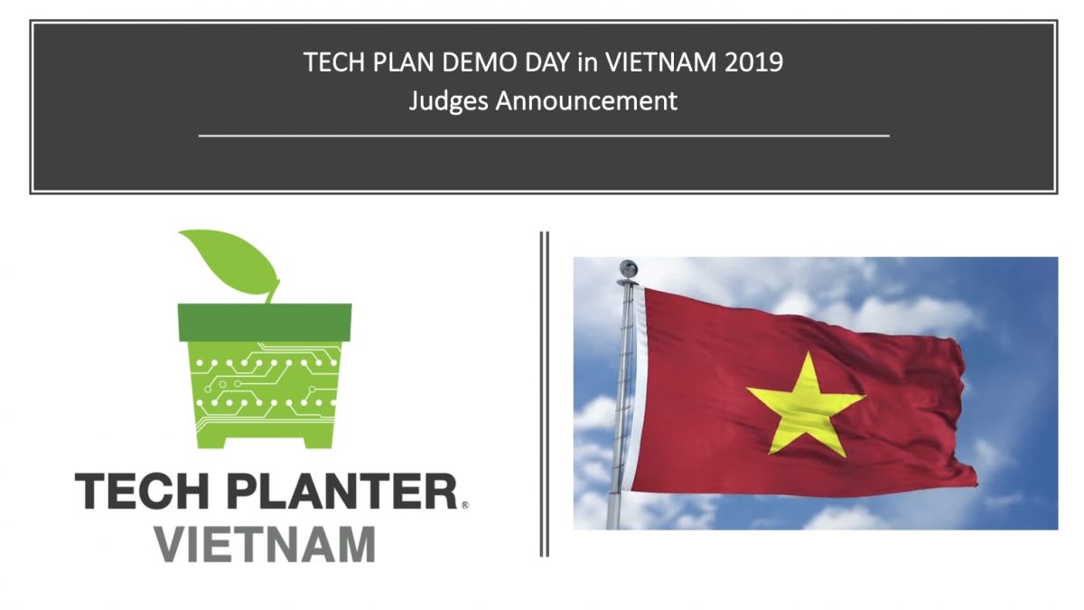 New additional judge for Techplanter Vietnam 2019!