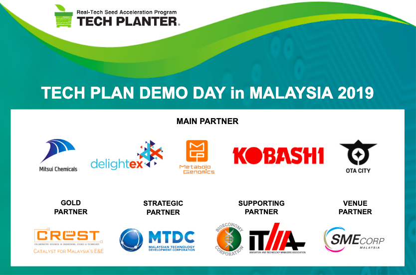 Partners for TECH PLAN Demo Day in Malaysia 2019