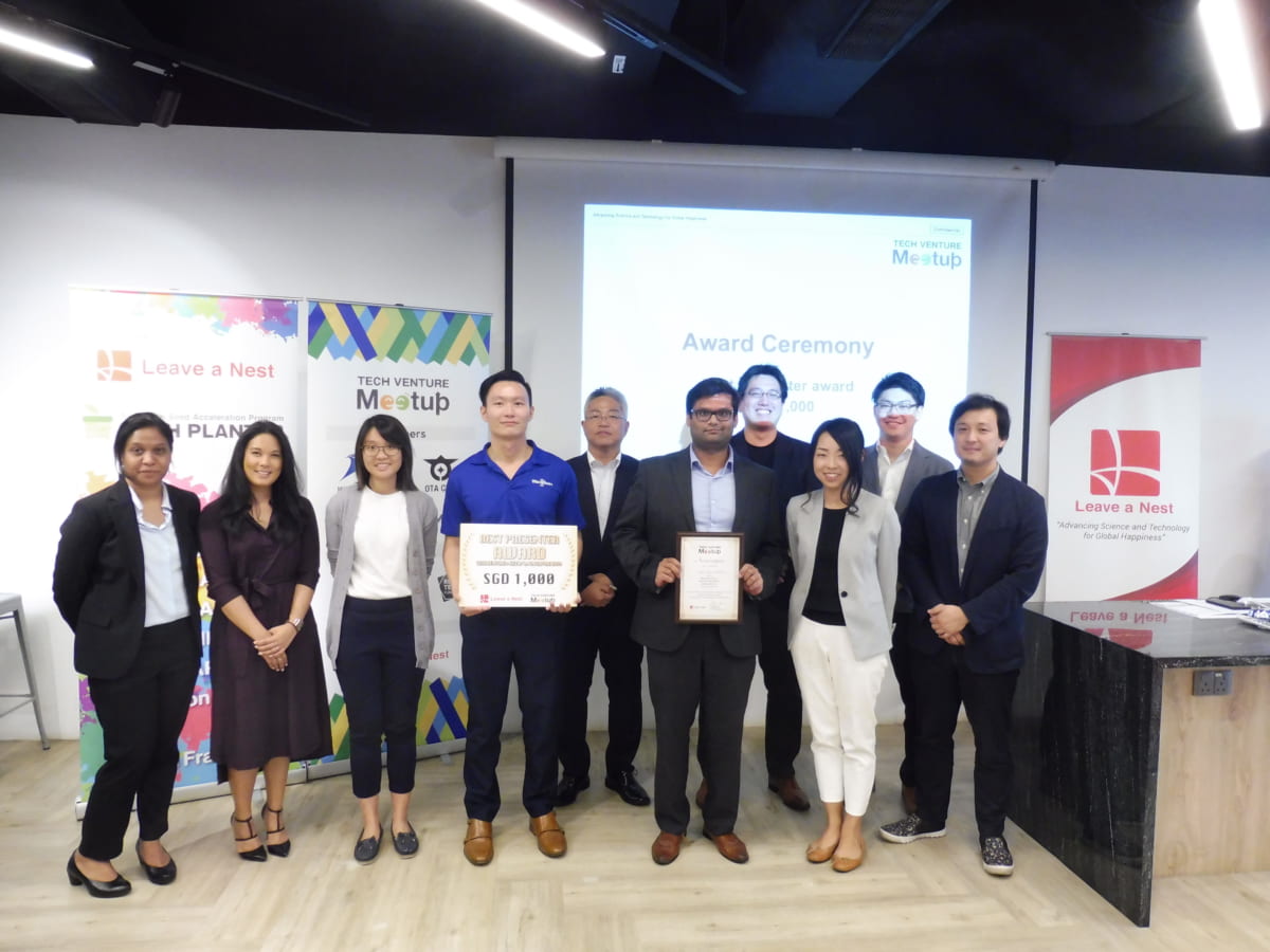 Thank you for making TECH VENTURE MEETUP in SINGAPORE 2019 a success!