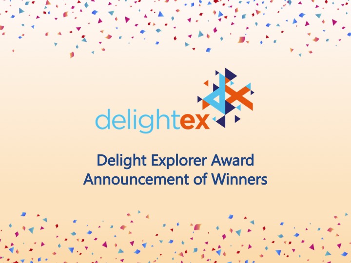 Delight Explorer Award: Announcement of Award Winners