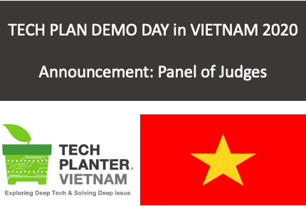 TECH PLAN DEMO DAY in VIETNAM 2020 Judges Announcement