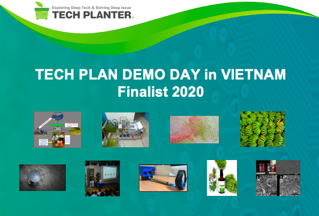 Announcement of 9 Finalists for TECH PLAN DEMO DAY in VIETNAM 2020