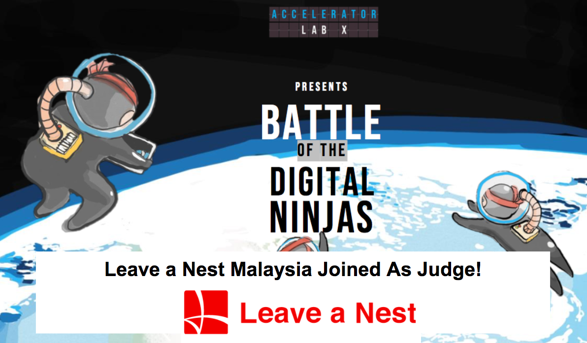 Leave a Nest Malaysia Joined as Judge in Semi-Final Round of Battle of The Digital Ninjas 2020