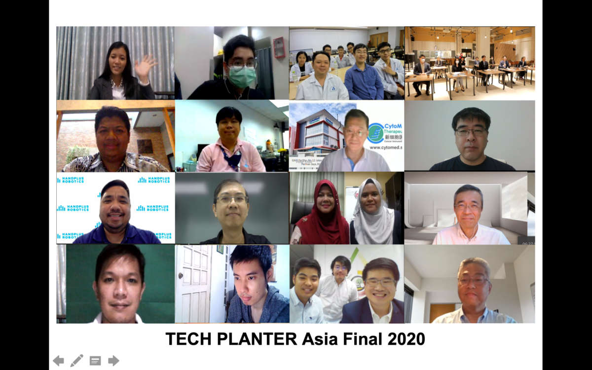 Grand winner for inaugural TECH PLANTER ASIA FINAL 2020 was awarded to iRadar from Malaysia.