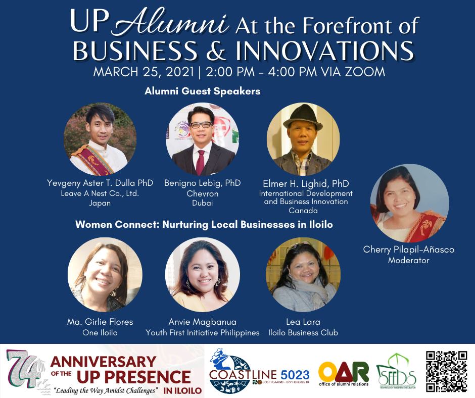 Dr. Yev Dulla is speaker for UP-Visayas online event