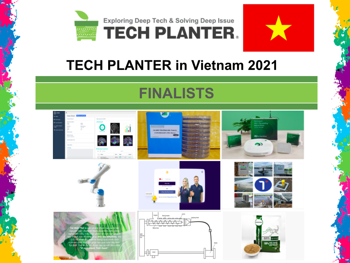 Announcement of 9 Finalists for TECH PLAN DEMO DAY in Vietnam 2021