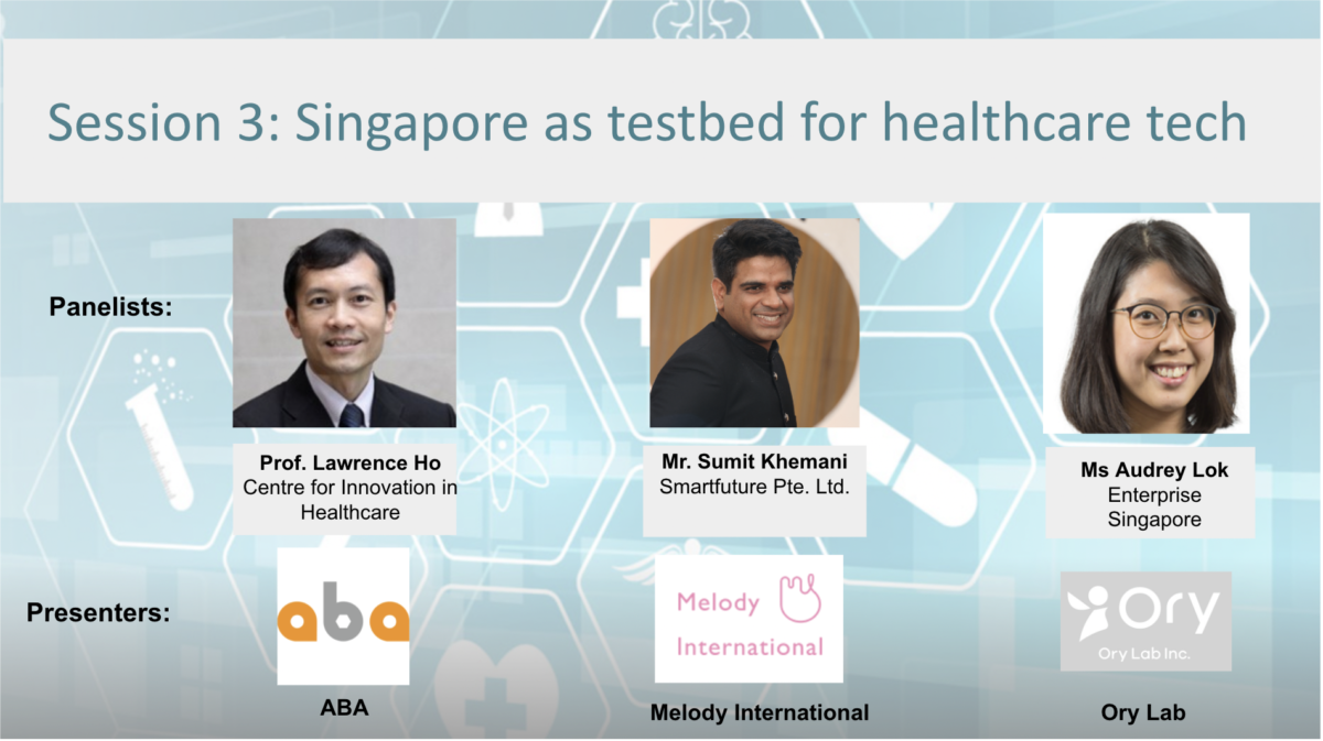 [Panelist announcement] Hyper Interdisciplinary Conference Singapore, session 3: Singapore as testbed for healthcare tech