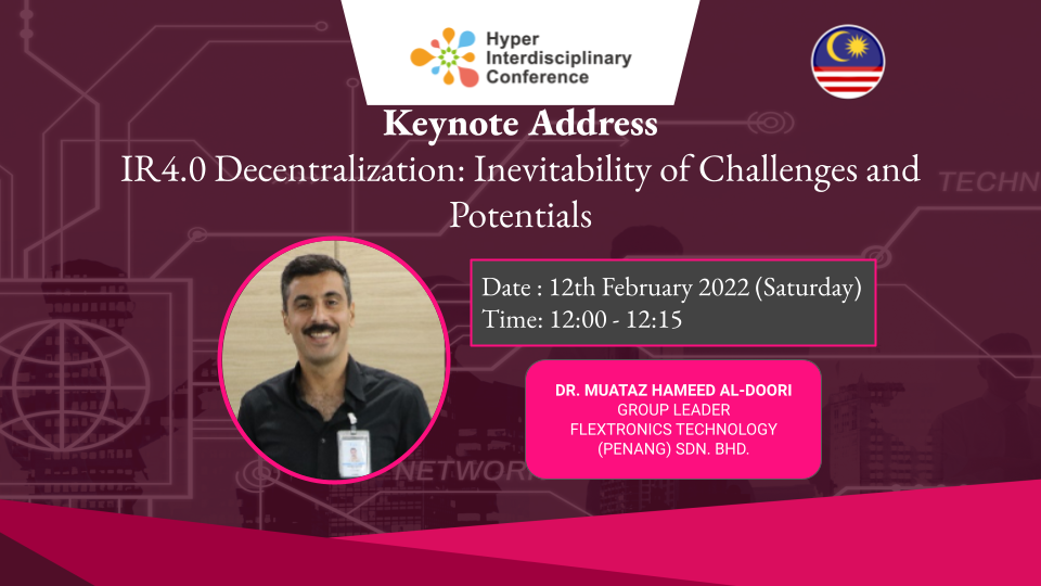[Keynote announcement] Hyper Interdisciplinary Conference in Malaysia 2022