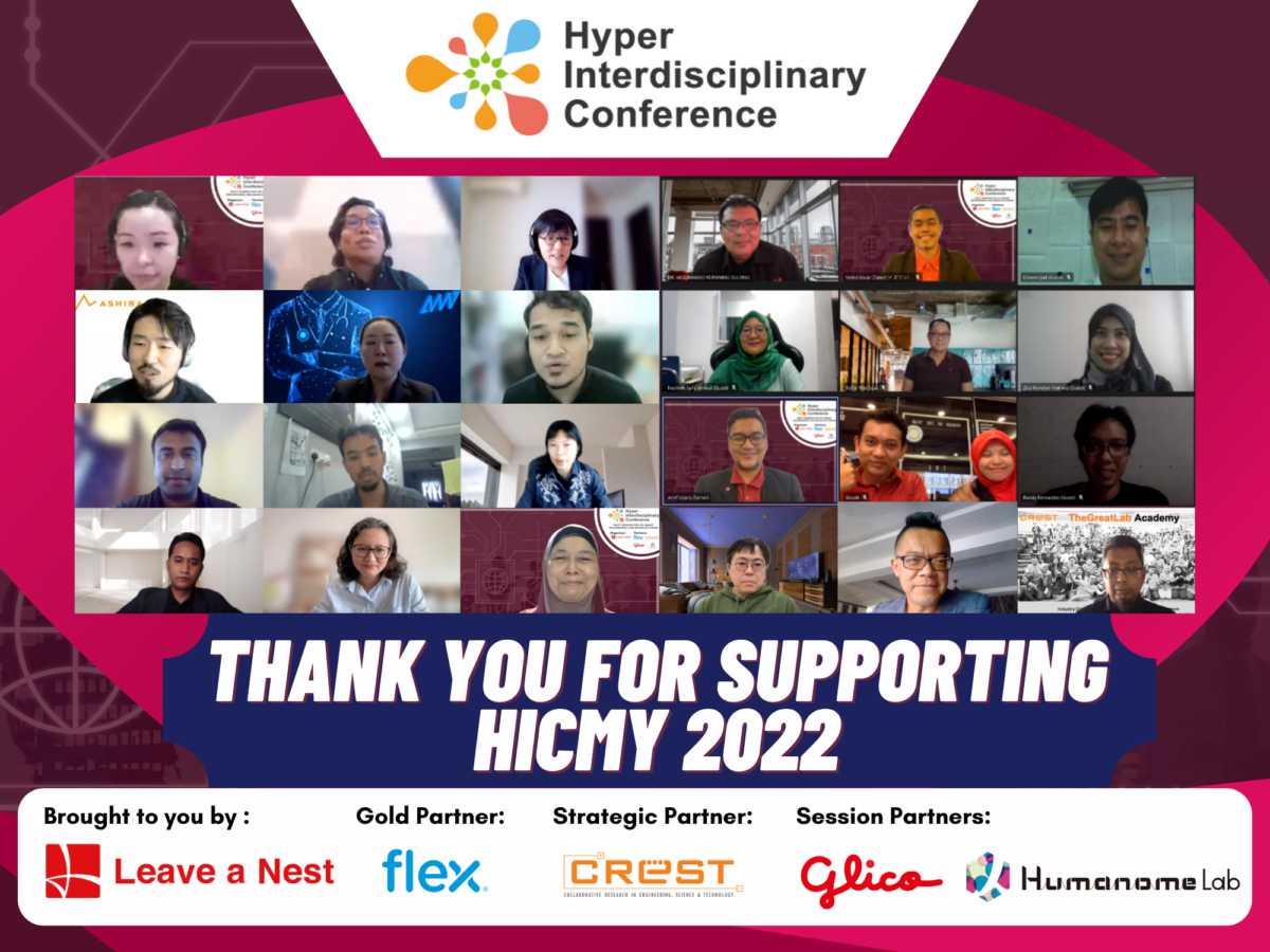 Thank You For Making Hyper Interdisciplinary Conference in Malaysia 2022 A Success!