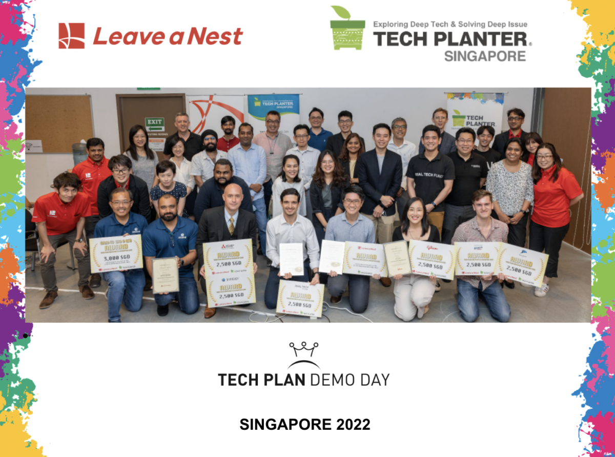 DRAVAM was Crowned as the Grand Winner of TECH PLAN DEMO DAY in SINGAPORE 2022