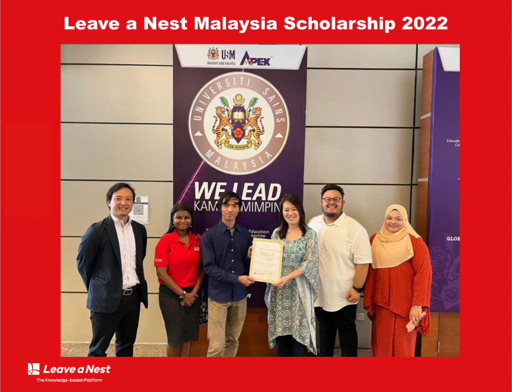 Announcement of the First Recipient of Leave a Nest Malaysia’s Scholarship