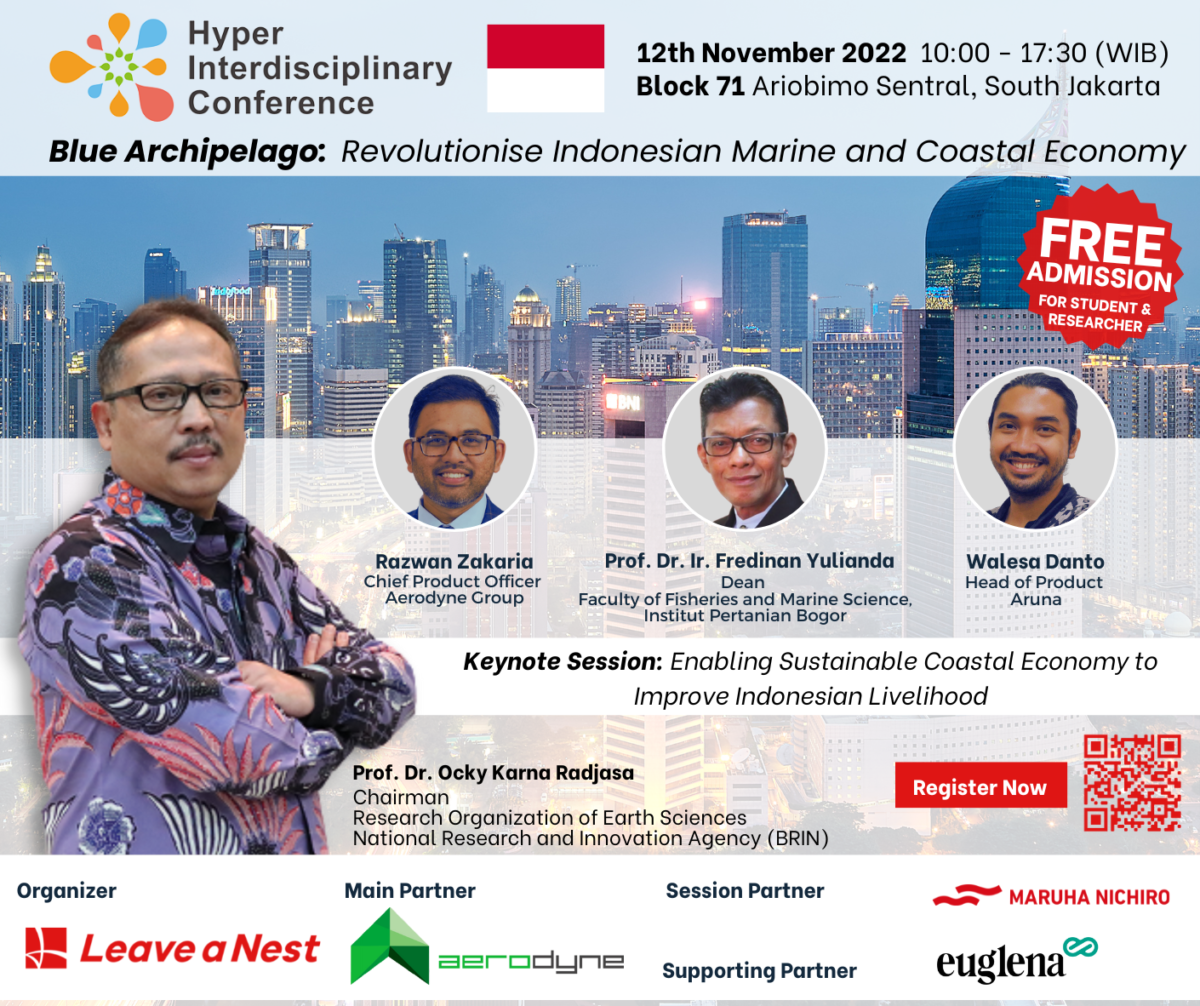 Keynote Speaker Announcement and Calling for Participants to join the 1st Hyper-Interdisciplinary Conference in Indonesia on 12th November 2022 (HIC IDN 2022)