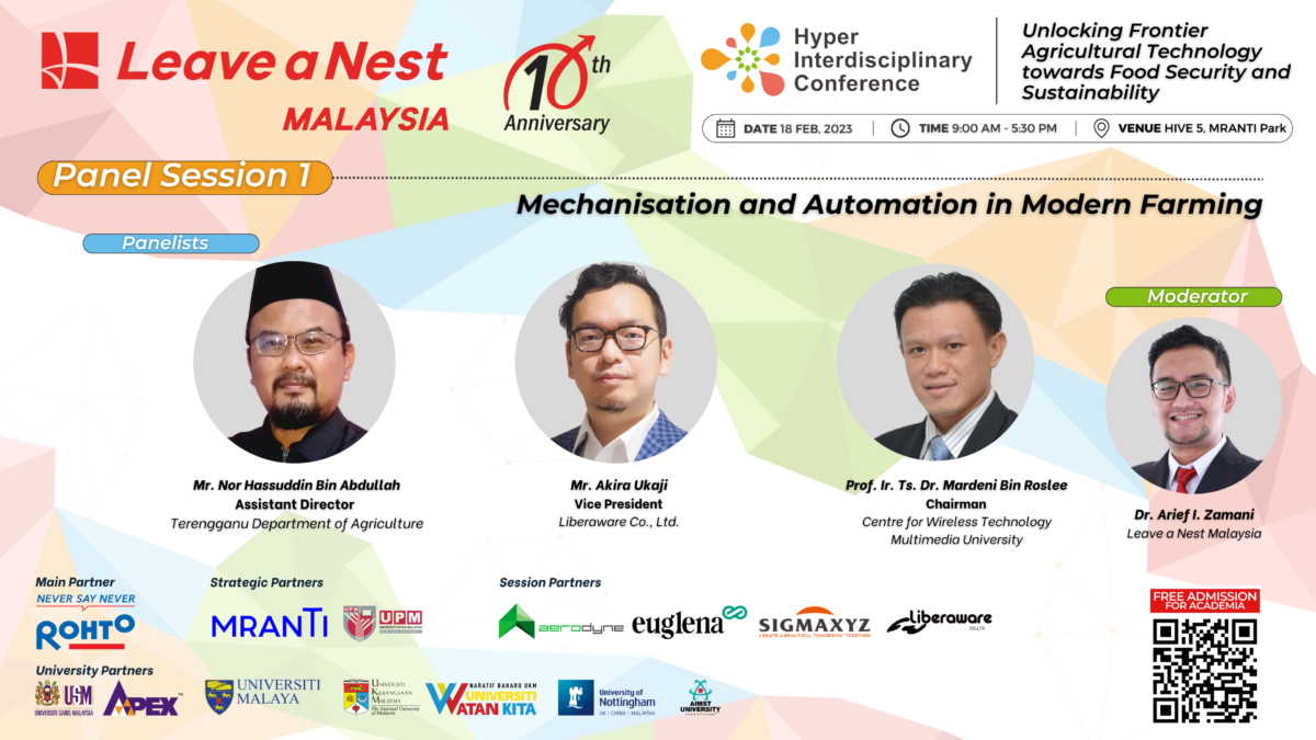 Hyper Interdisciplinary Conference in Malaysia 2023 – Panel Session 1 Delves into Mechanization and Automation in Modern Farming