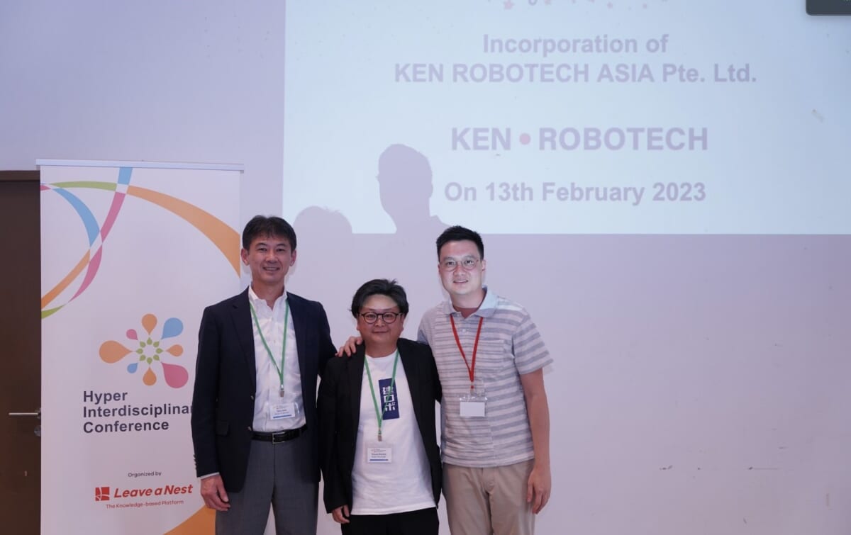 GIA Selected startup to setup an office in Singapore! KEN ROBOTECH ASIA