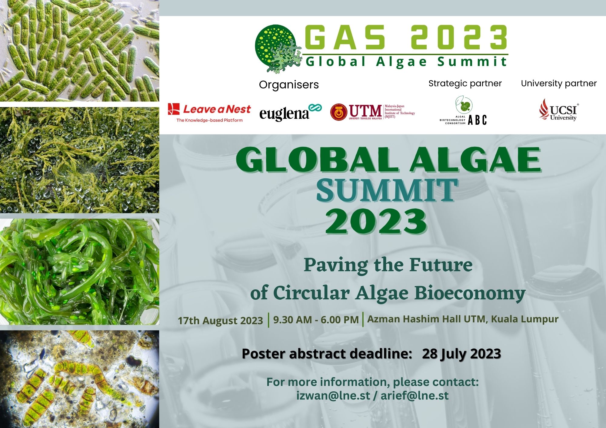 Global Algae Summit 2023 (GAS 2023)