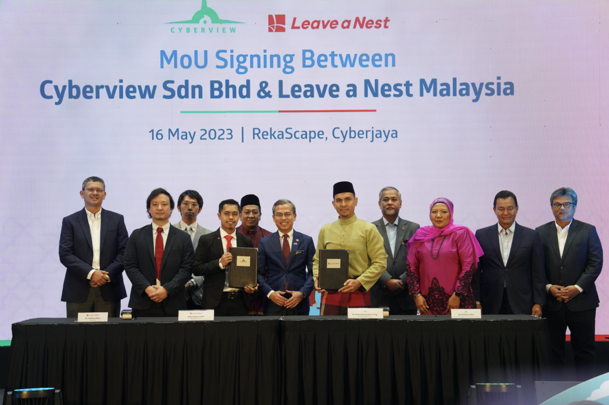 Leave a Nest and Cyberview Collaborate to Empower “Knowledge Economy In Cyberjaya”, Boosting Deep Tech Innovation in Malaysia