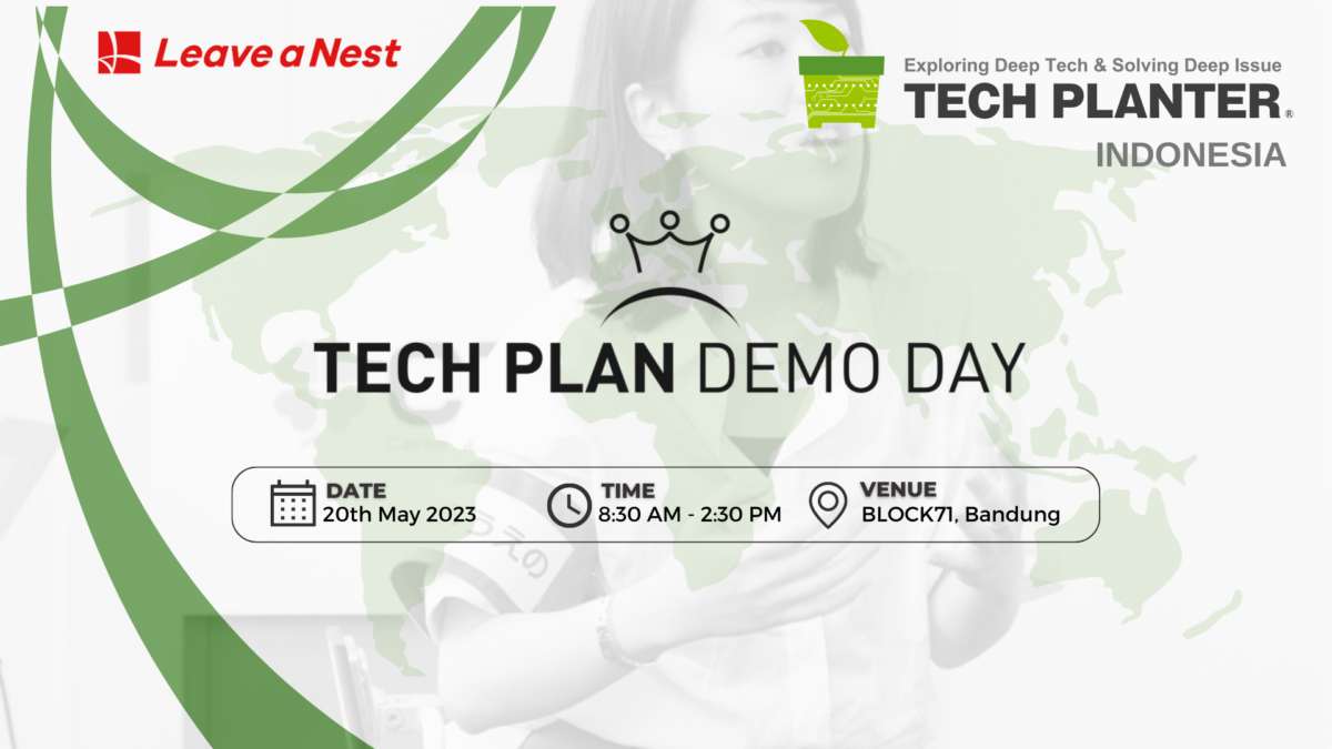 TECH PLAN Demo Day in Indonesia 2023 is Taking Place This Saturday!