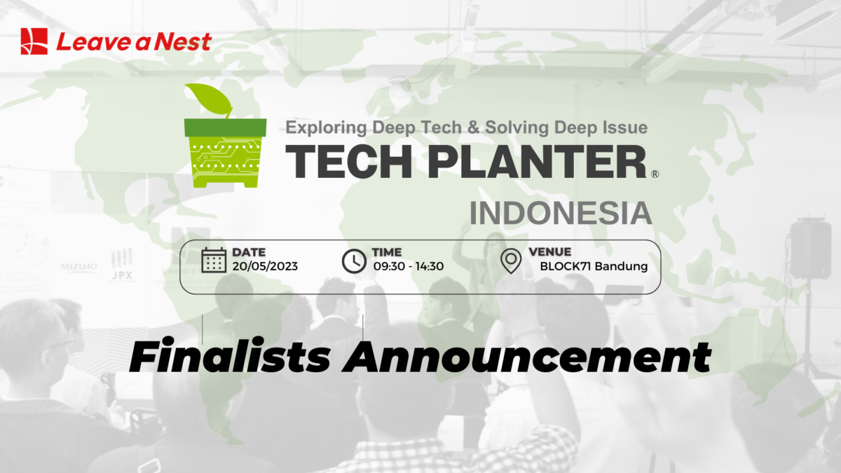 Announcement of 9 Finalists for TECH PLAN DEMO DAY in Indonesia 2023