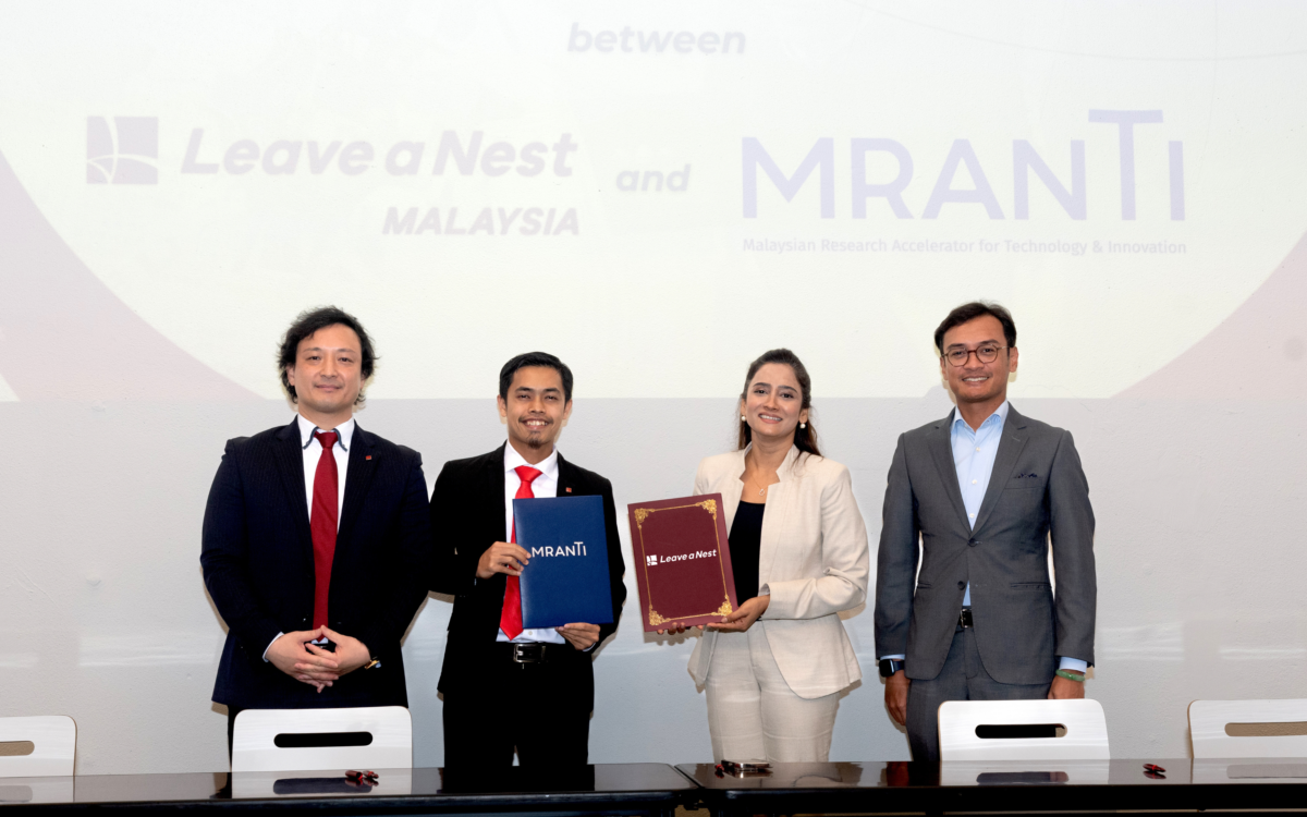 Leave a Nest Malaysia collaborates with MRANTI to Strengthen Deep Tech Ecosystem in Malaysia and Japan