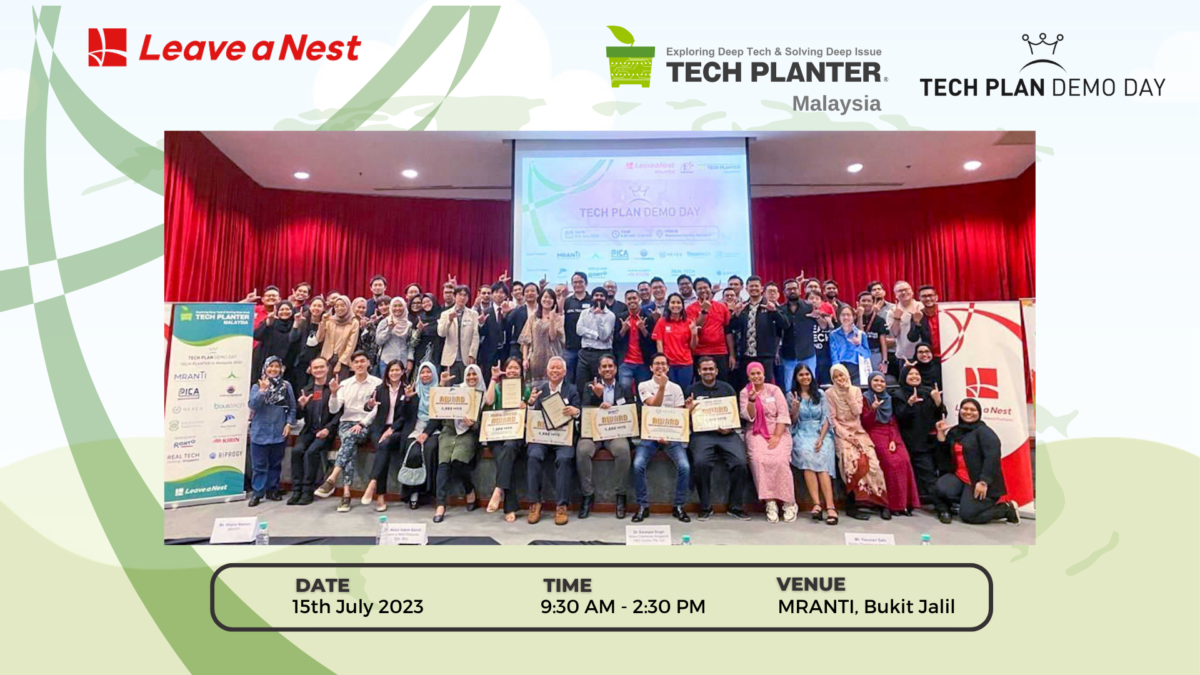 Entomal Triumphs as Grand Winner of TECH PLAN Demo Day in Malaysia 2023!