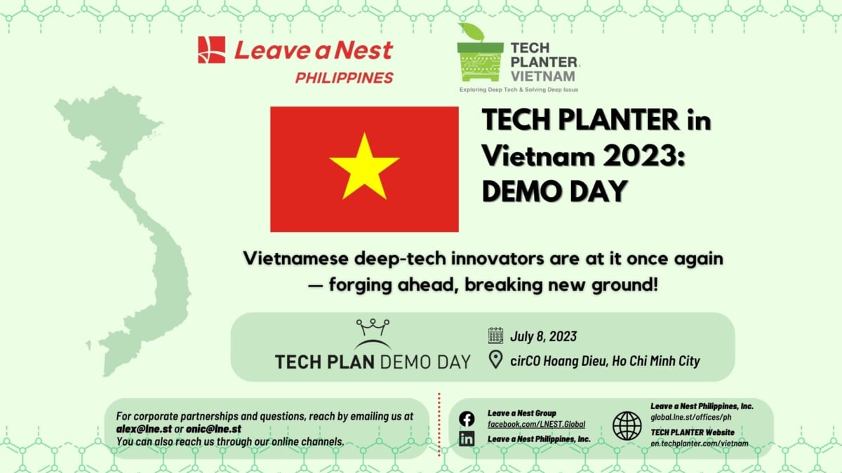 TECH PLANTER Vietnam 2023: Unveiling Innovation on Demo Day, July 8th