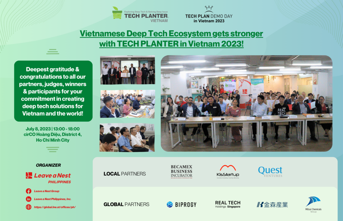 Alternō claimed as the Grand Winner of TECH PLAN Demo Day in Vietnam 2023