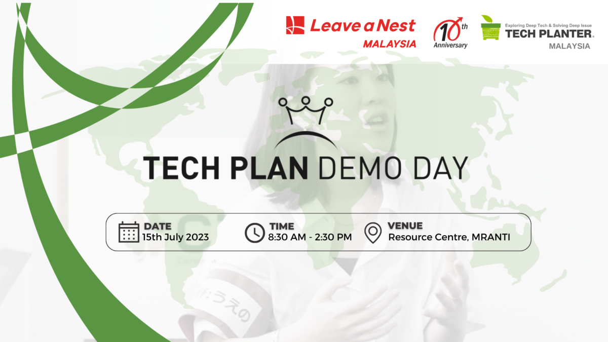 TECH PLAN Demo Day in Malaysia 2023 is Taking Place This Saturday!