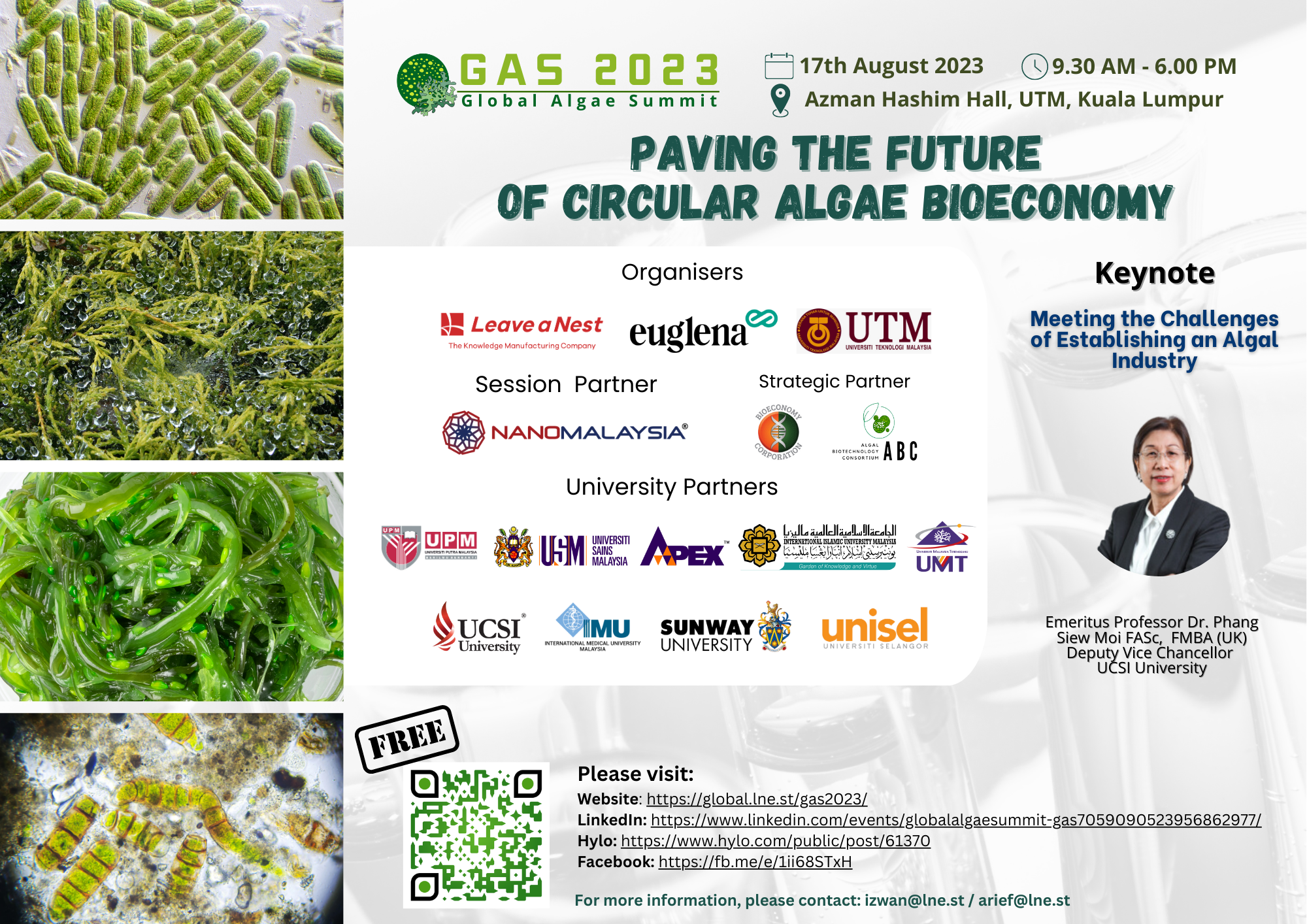 Global Algae Summit 2023 (GAS 2023)