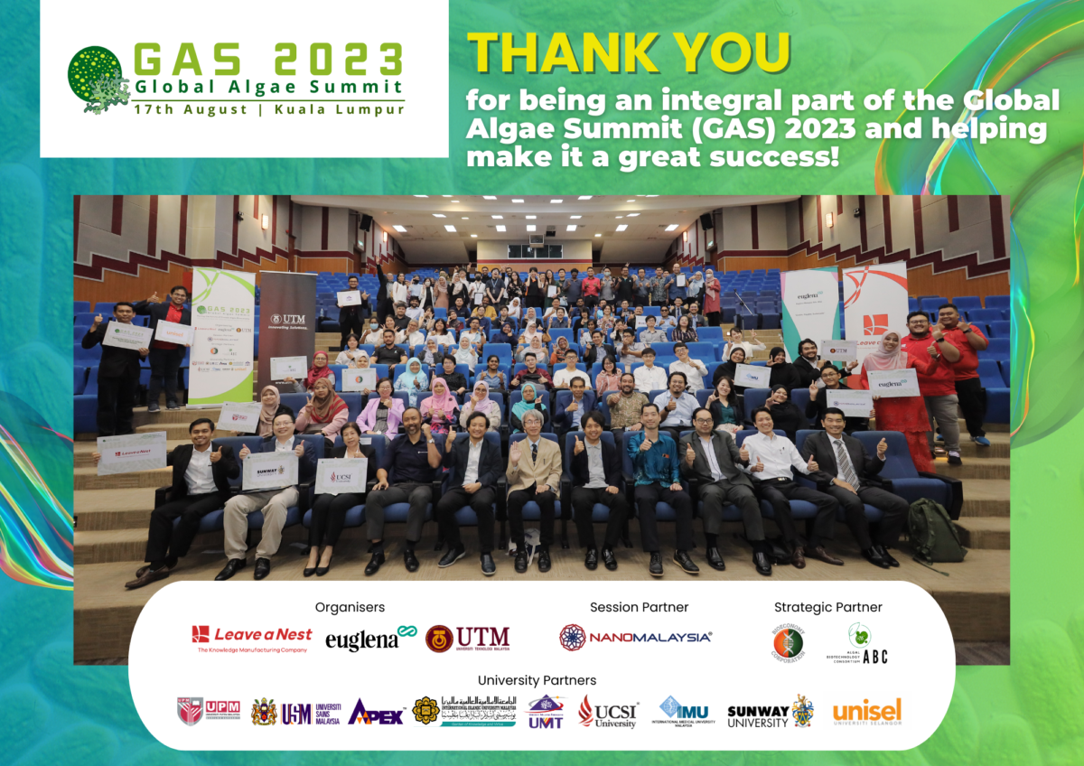 Successful Wrap-up of the Global Algae Summit 2023: Charting the Path for a Circular Algae Bioeconomy