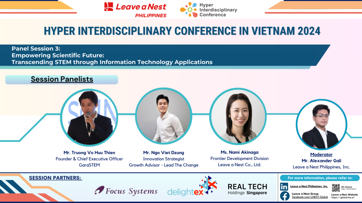 [HIC VN 2024 Panel Session] Breaking Boundaries at HIC Vietnam 2024: Navigating Cutting-Edge Information Technology in the Era of Innovation at Vietnam