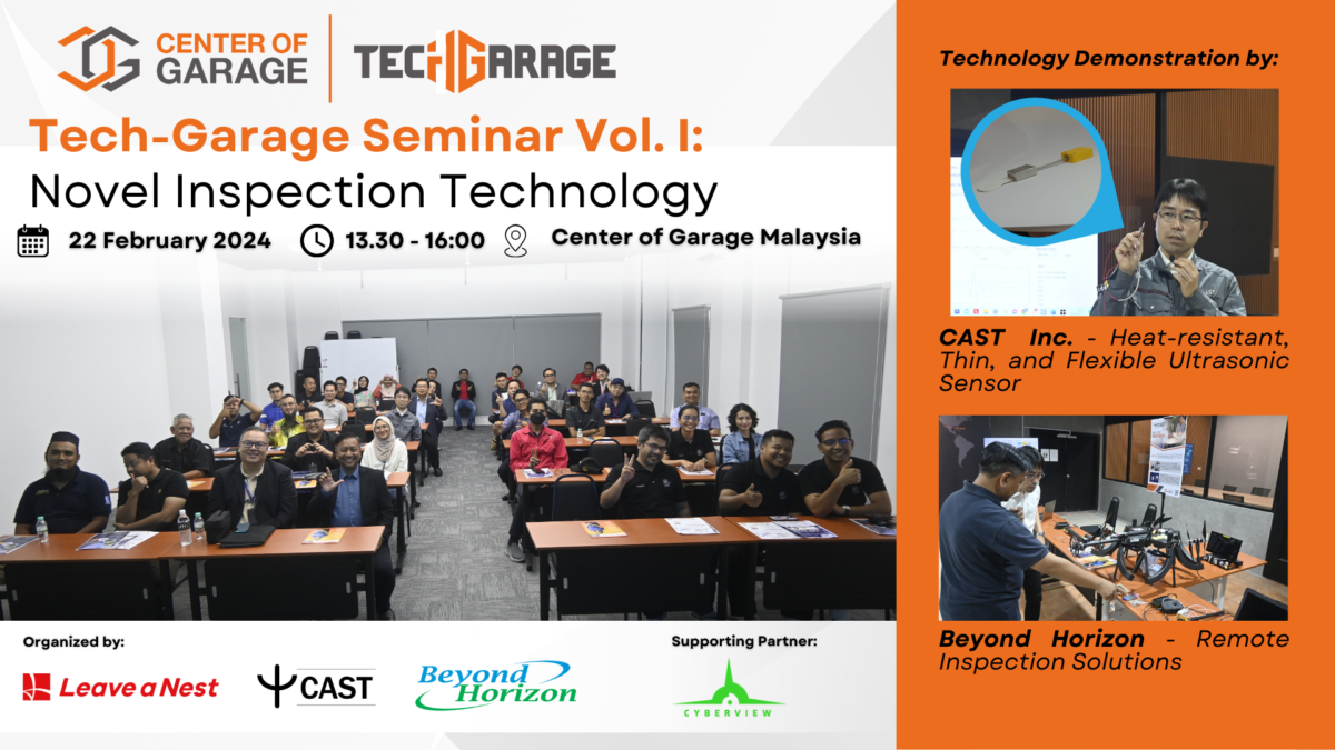 Tech Garage Seminar Vol. 1 Wraps Up Successfully: Unveiling Novel Inspection Technologies
