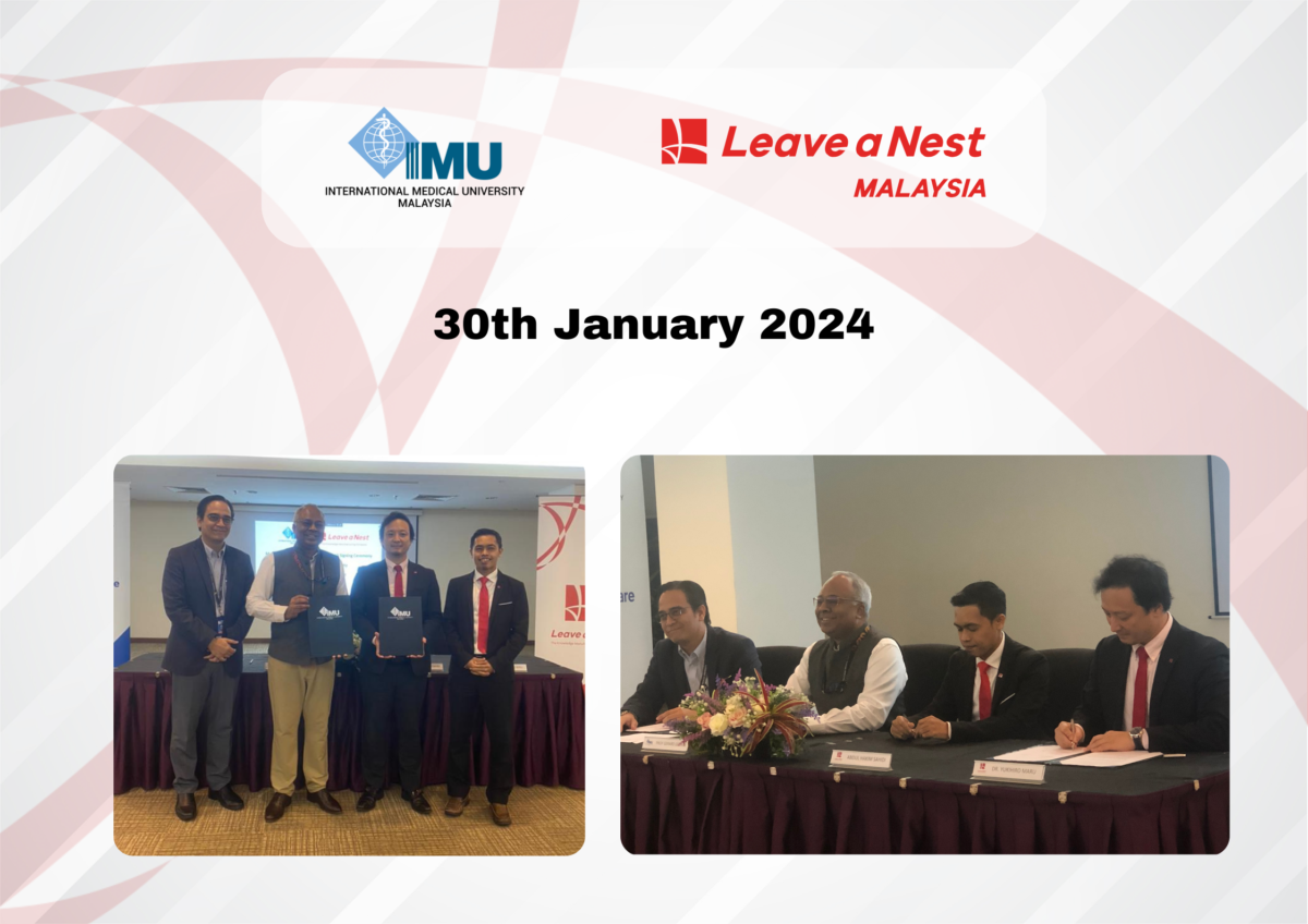 Leave a Nest Malaysia and International Medical University Malaysia Establish Strategic Partnership to Advance Medical Technology and Healthcare Ecosystem