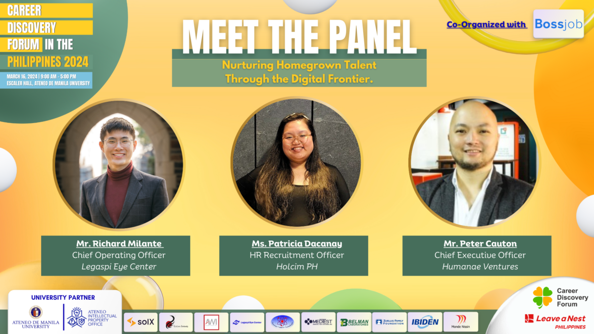 [Panelist Introduction] CDF PH 2024: The Pandemic’s Impact Towards Industry Practice and Work Culture