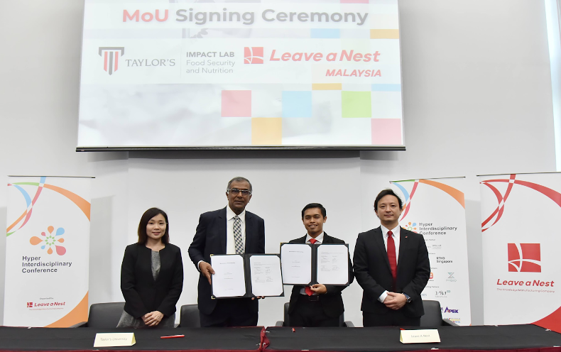 Leave a Nest Malaysia and Taylor’s University Impact Lab Join Forces to Enhance Food Security and Nutrition