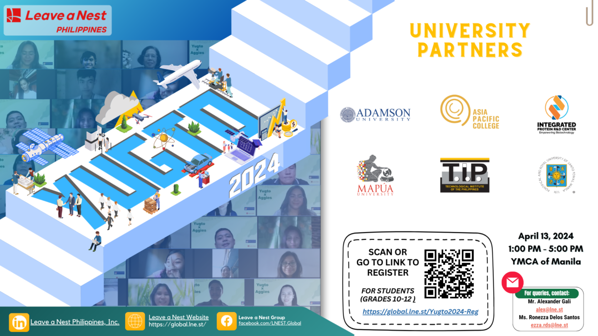 [University Partner Announcement] Yugto 2024: Universities and Degree Programs to Explore