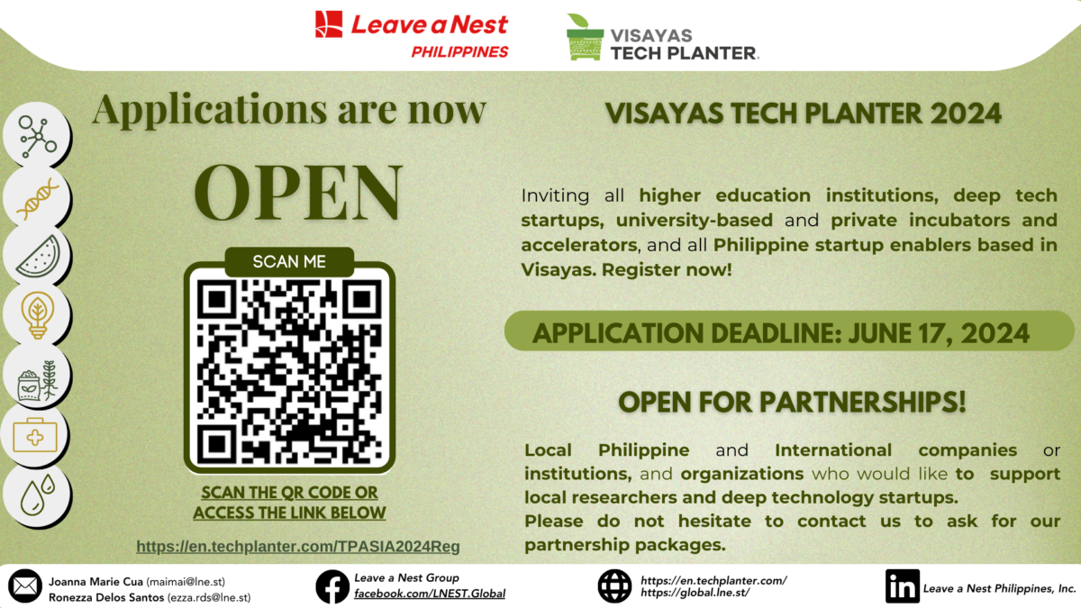 Start of the many firsts: TECH PLANTER BLOOMS IN VISAYAS THIS 2024!
