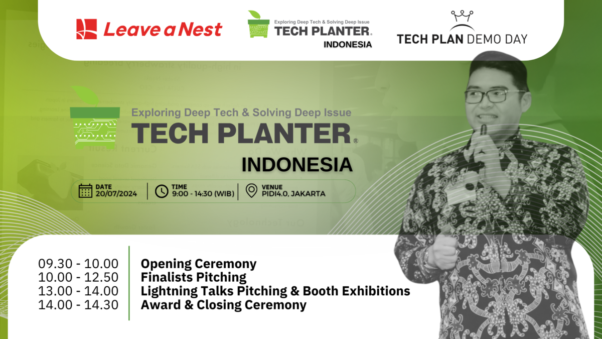 TECH PLAN DEMO DAY in Indonesia 2024 is Happening this Saturday!