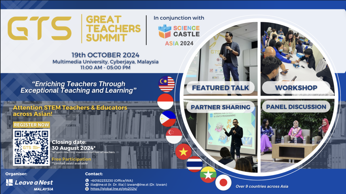 Great Teacher Summit (GTS) Program Inspires Educators Across the Countries on 19th Oct 2024