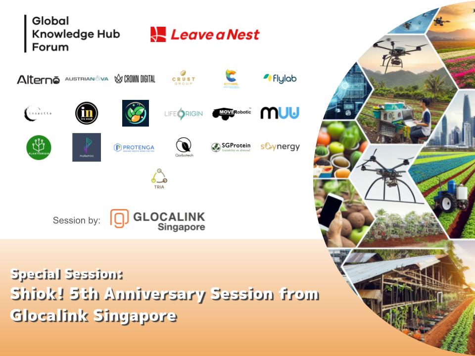 19 portfolio startups from Glocalink SG to gather at GKH Forum: