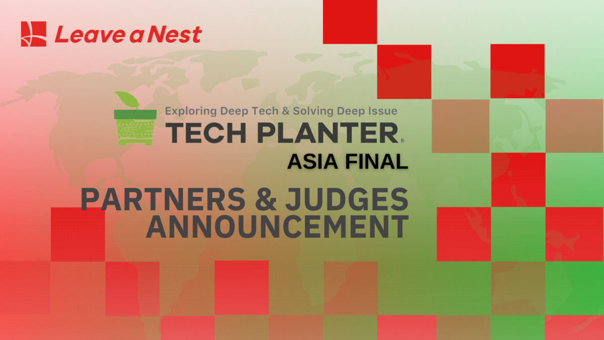 ANNOUNCING THE PARTNERS AND ESTEEMED JUDGES FOR TECH PLANTER ASIA FINAL 2024