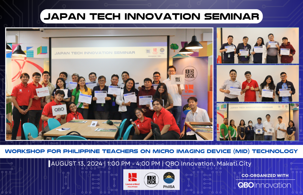 Innovative Technology in Education: Leave a Nest Philippines and IDDK Co., Ltd Empowers Teachers with Cutting-Edge Tools