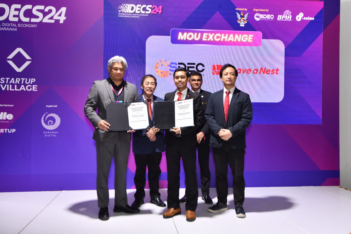 Leave a Nest Malaysia and Sarawak Digital Economy Corporation Form Strategic Partnership ~ Accelerating the Global Expansion of Deep Tech Ventures from Sarawak ~