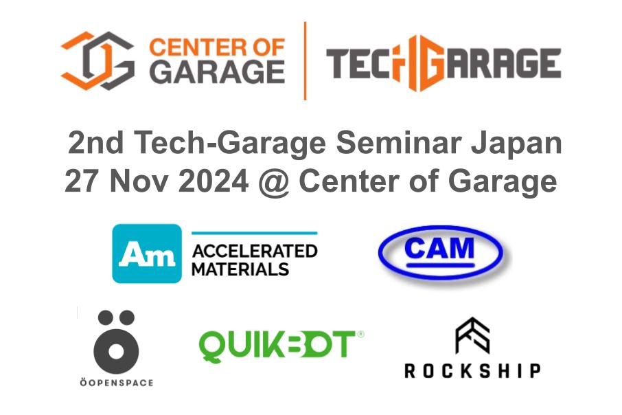 Leave a Nest will conduct the second Tech-Garage Seminar Japan on 27 Nov 2024