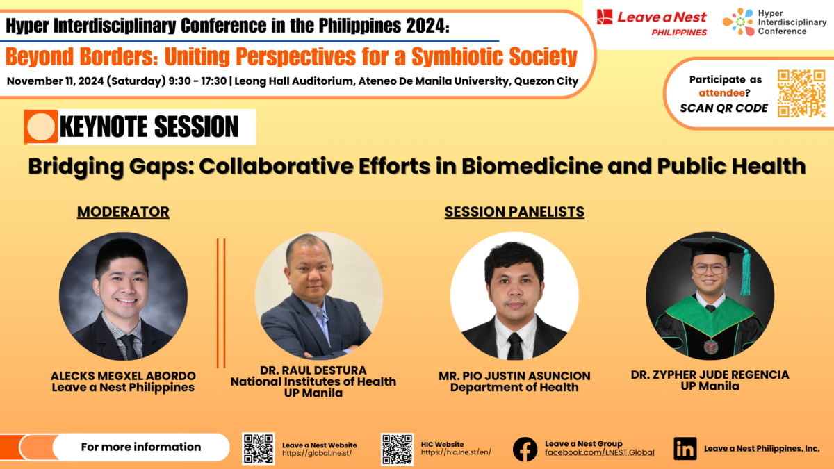 Leading Minds in Healthcare Innovation and Policy Unite for Hyper Interdisciplinary Conference in the Philippines 2024 Keynote Session